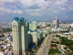 Cho thuê căn hộ Saigon Pearl 2 phòng ngủ nội thất đầy đủ, view city