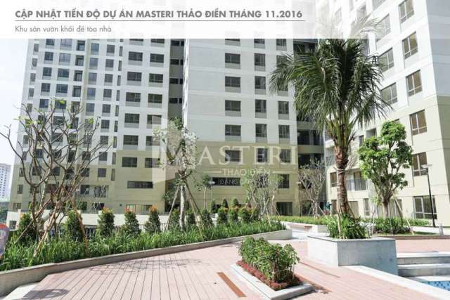 Cho thuê căn hộ chung cư Masteri Thảo Điền, cửa hướng Đông Nam, View Tây Bắc