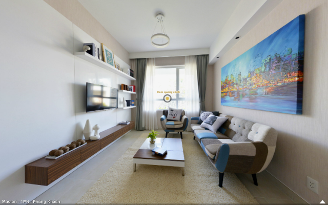 Cho thuê căn hộ Masteri Thảo Điền diện tích 45m2, 1 phòng ngủ